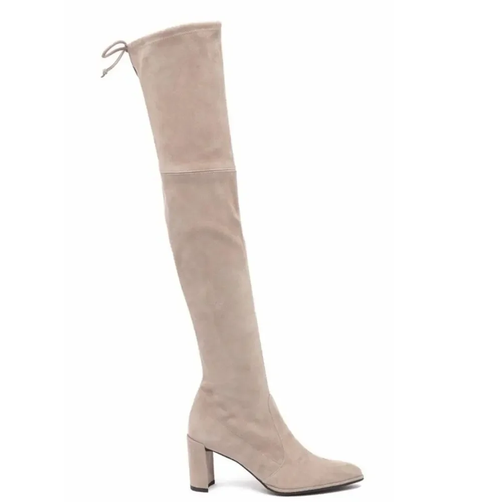 SW Landmark Thigh-High Block Heel Boot (Topsue)